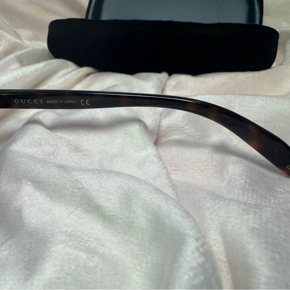 Gucci NWT Havana Brown Sunglasses FULL INCLUSION! - Picture 5 of 8